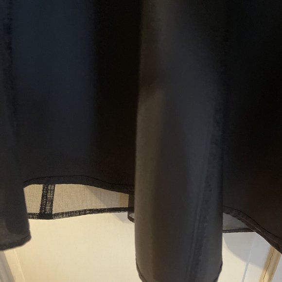 Talbots Collections 100% silk skirt black Wedding Date Night Event size 10 - Picture 5 of 10